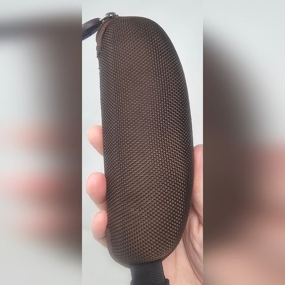 **$OLD**Maui Jim Hard Brown Sunglasses Glasses Zipper Clamshell Sport Clip - Picture 4 of 10